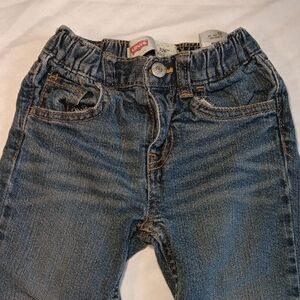 Kids Levi's Denim Blue Jeans w/ Elastic Waistband